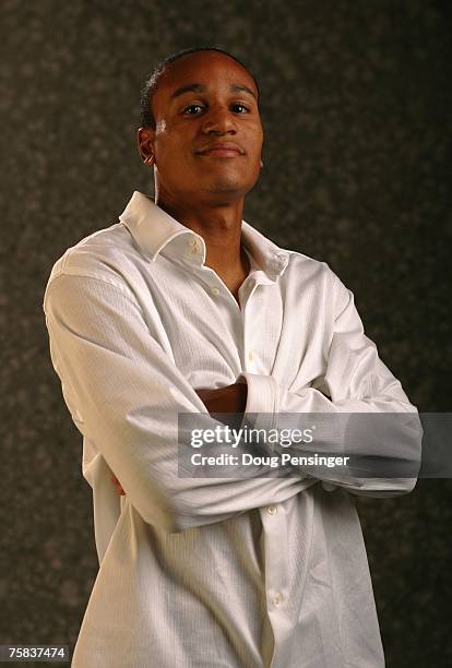 Ricardo Clark of Houston Dynamo and member of the Major League Soccer All Star Team poses for a portrait on July 18, 2007 in Denver, Colorado.