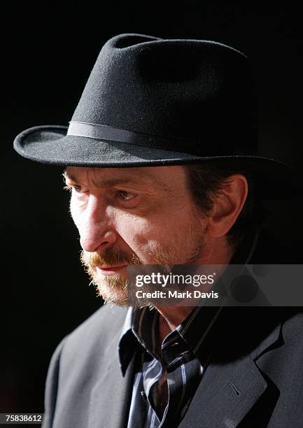 Writer and director Frank Miller poses for photographers at the DVD release for the "300" held at Petco Park Stadium on July 27,2007 in San Diego...