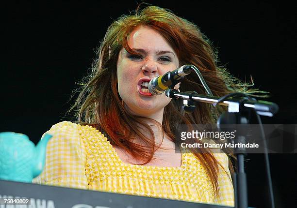 Kate Nash perform's at Ben And Jerry's Sundae.