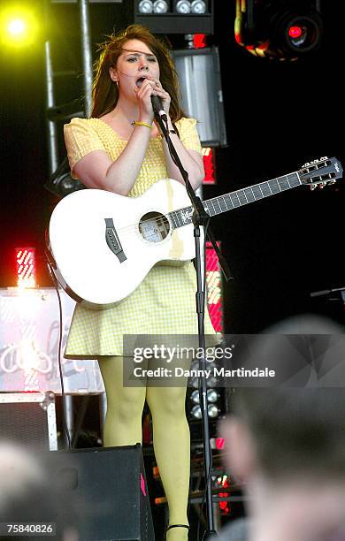 Kate Nash perform's at Ben And Jerry's Sundae.