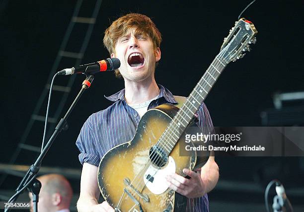 Rumble Strips perform at Ben and Jerry Sundae on July 28, 2007 in London, United Kingdom.