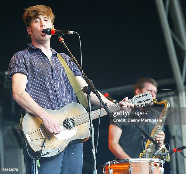 Rumble Strips perform at Ben and Jerry Sundae on July 28, 2007 in London, United Kingdom.