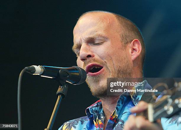 Brakes perform at Ben and Jerry's Sundae on July 28, 2007 in London, United Kingdom.