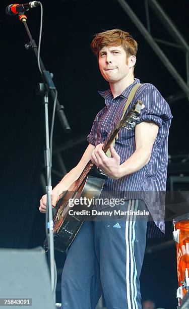 Rumble Strips perform at Ben and Jerry Sundae on July 28, 2007 in London, United Kingdom.