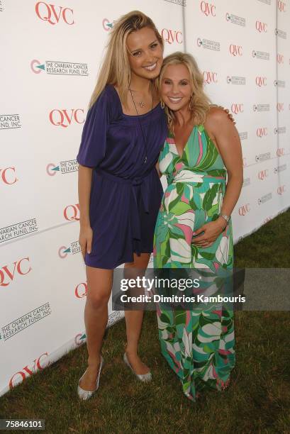 Petra Nemcova and Elisabeth Hasselbeck attend the 10th Annual Super Saturday hosted by Donna Karan, Charla Lawhon and Instyle at Nova's Ark Project...