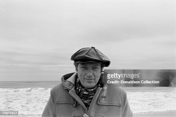 Author Clifford Irving poses for a spec shoot portrait session in 1975 in South Hampton, Long Island.