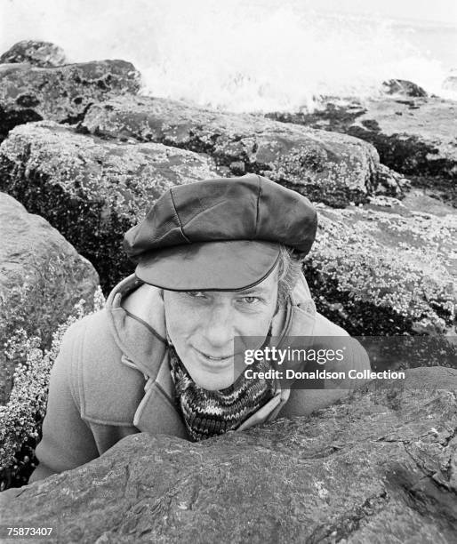 Author Clifford Irving poses for a spec shoot portrait session in 1975 in South Hampton, Long Island.