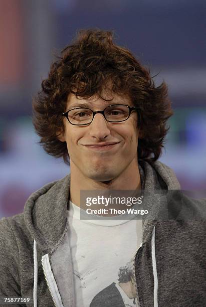 Comedian Adam Samberg at MTV TRL Studios on July 30, 2007 in New York City