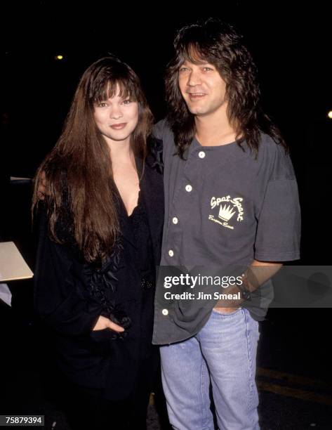 Eddie Van Halen and Valerie Bertinelli