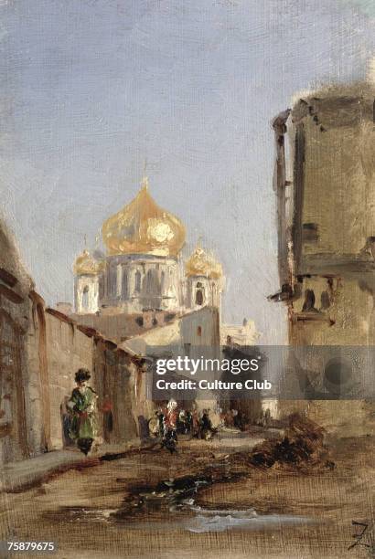 Study of Tobolsk, 1842