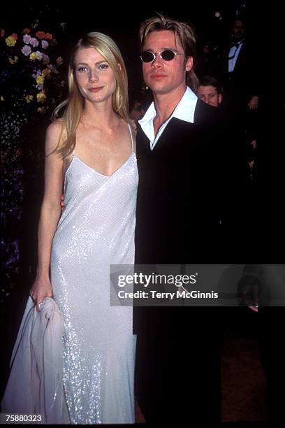 Gwyneth Paltrow and Brad Pitt