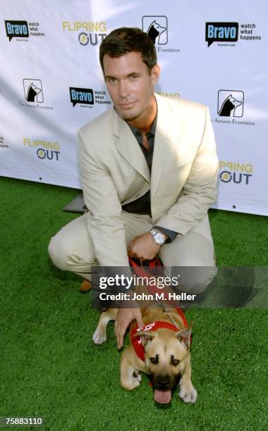 Jeff Lewis attends the premiere of the Bravo Channel's "Flipping Out" for Renovate To Donate for the Amanda Foundation Pet Rescue Fundraiser on July...