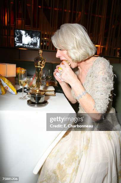 Helen Mirren, winner Best Actress in a Leading Role for "The Queen"