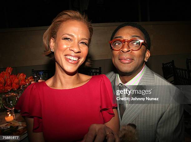 Tonya Lewis Lee and Spike Lee