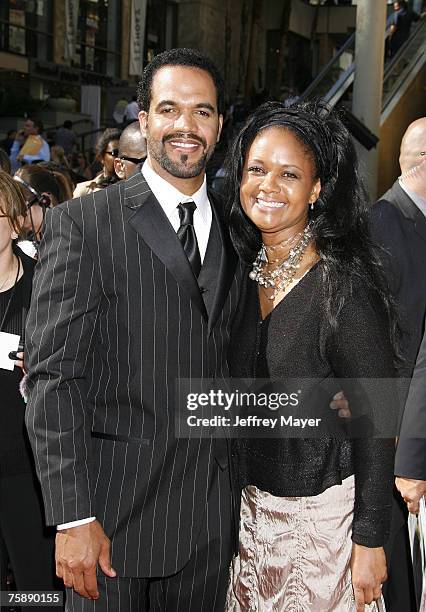 Kristoff St. John and Tonya Lee Williams