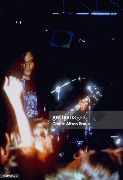 Photo of Alice in Chains & Mike Starr at the Offramp in Seattle