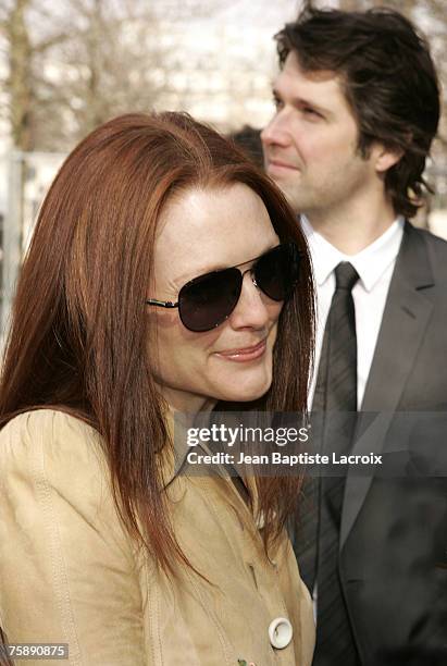 Julianne Moore and Bart Freundlich