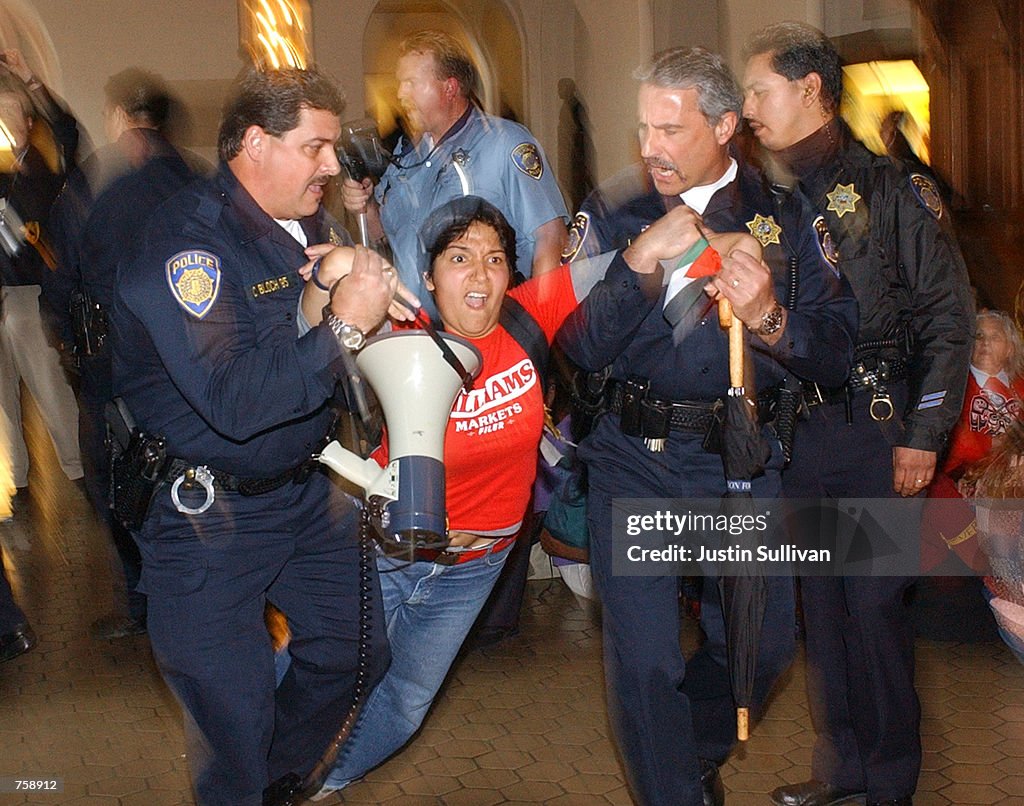 Middle East Protest at UC Berkeley Campus
