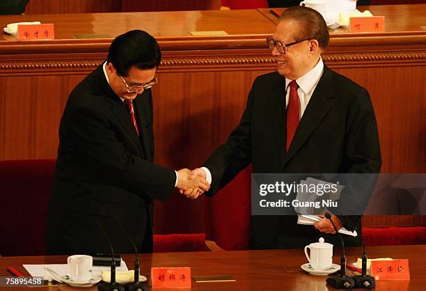 Zeming Jiang President Hu Jintao Marks 80th Anniversary Of Peoples Liberation Army ...