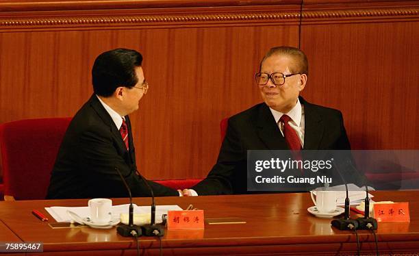 Zeming Jiang 28 President Hu Jintao Marks 80th Anniversary Of Peoples Liberation ...