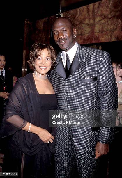 Michael Jordan and Juanita Jordan