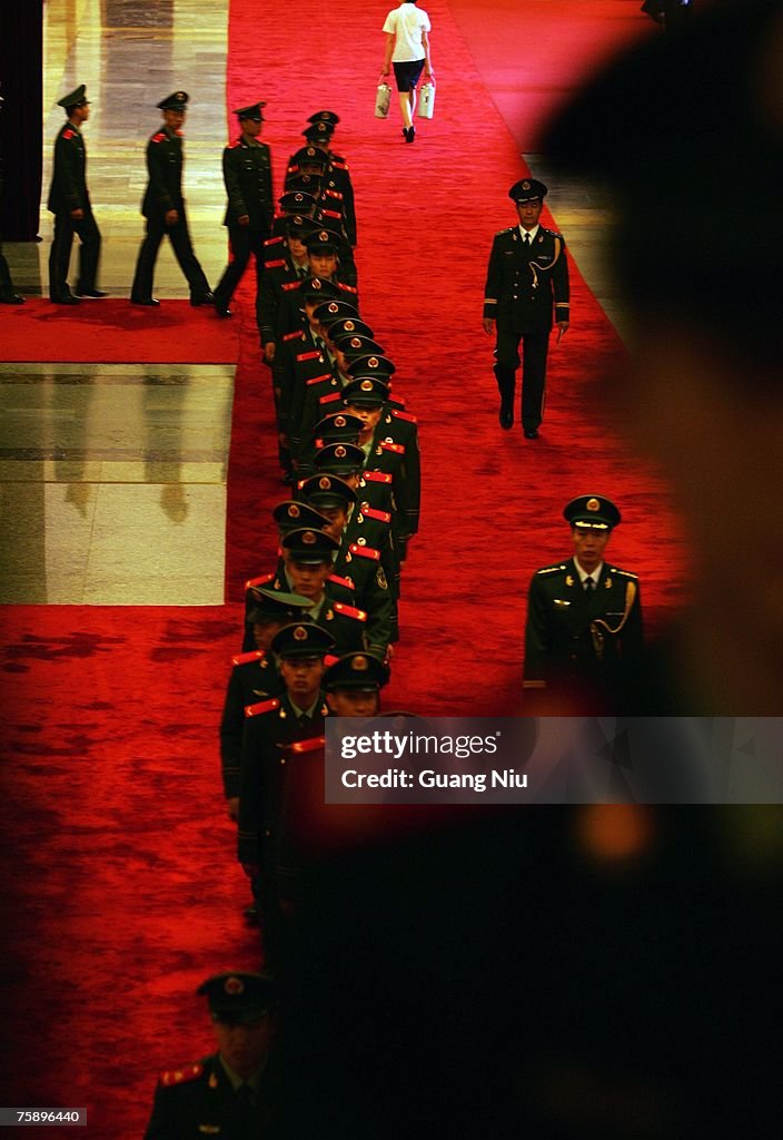 President Hu Jintao Marks 80th Anniversary Of People's Liberation Army