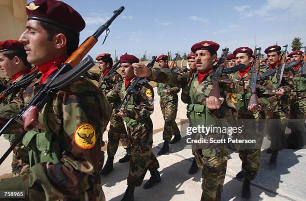 Army Of The Kurdistan Democratic Party Photos and Premium High Res ...