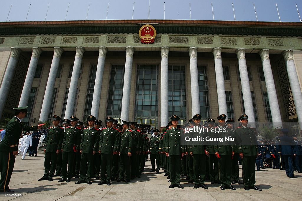 President Hu Jintao Marks 80th Anniversary Of People's Liberation Army