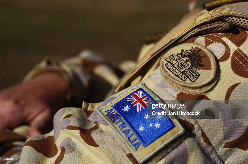 Australian Troops Train For Duty In Afghanistan