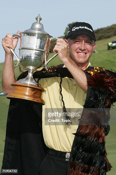 Nathan Green the Bluechip New Zealand Open Champion, at Gulf Harbour in Auckland, New Zealand on December 3, 2006.