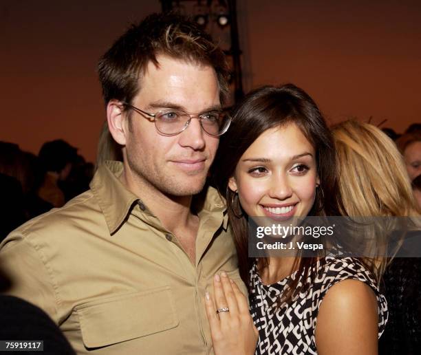 Michael Weatherly & Jessica Alba