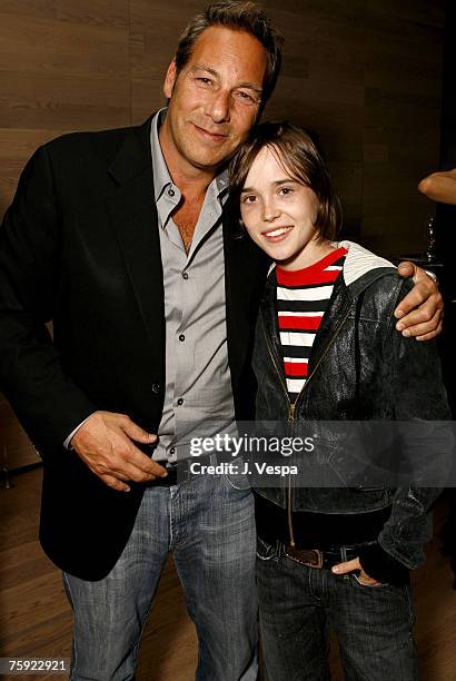 Henry Winterstern and Ellen Page