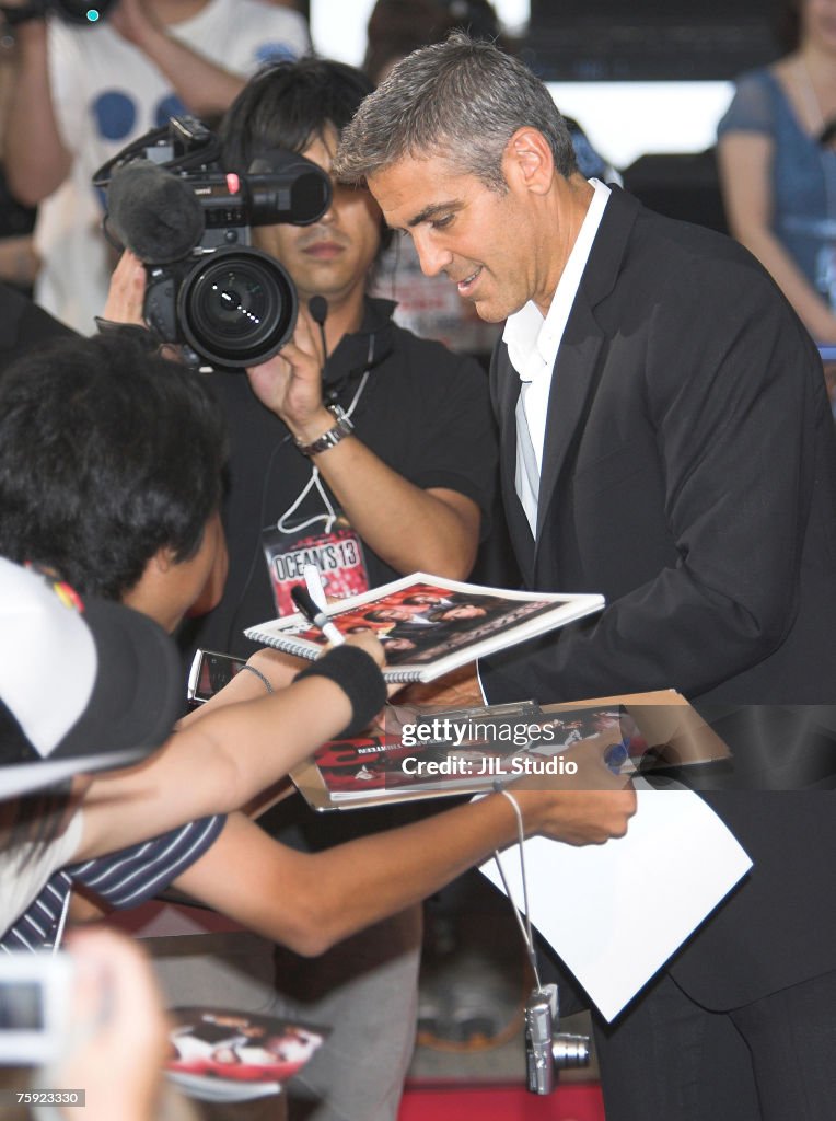 "Ocean's Thirteen" Japan Premiere - August 1, 2007