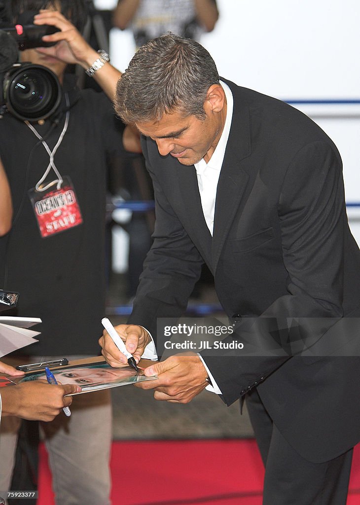 "Ocean's Thirteen" Japan Premiere - August 1, 2007
