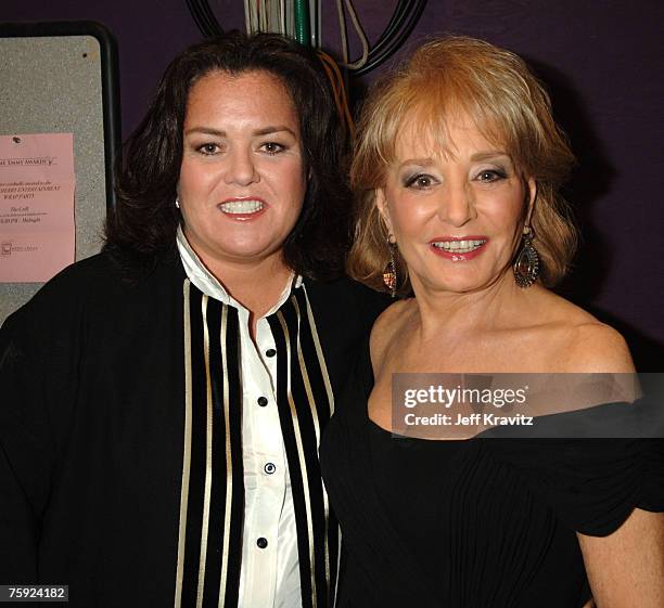 Rosie O'Donnell and Barbara Walters *EXCLUSIVE*