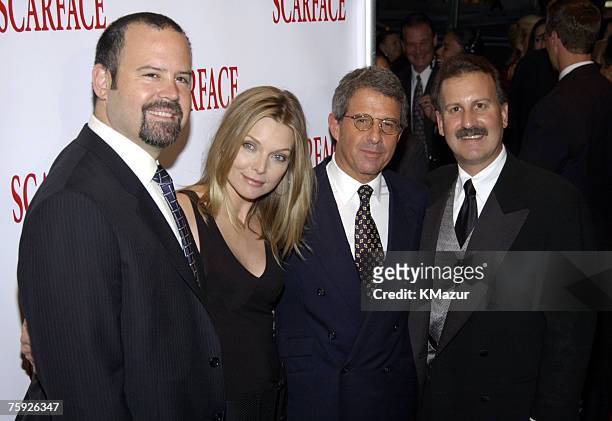 Marc Shmuger, Vice Chairman of Universal Pictures, Michelle Pfeiffer, Ron Meyer, President and COO of Universal Studios, and Craig Kornblau,...