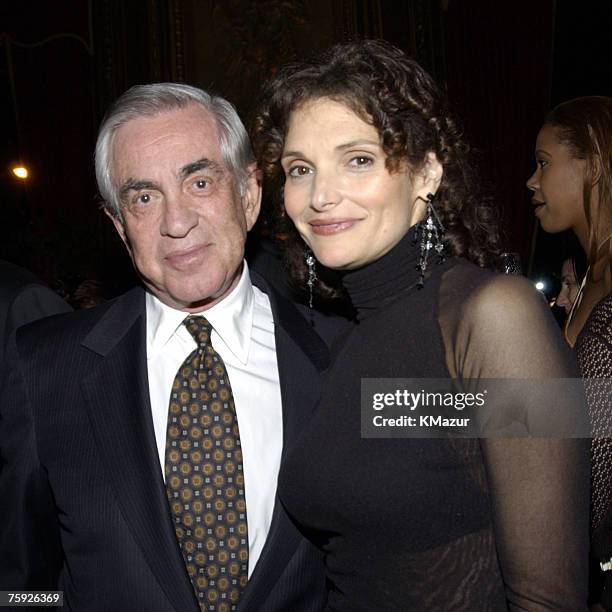 Martin Bregman, producer of "Scarface," and Mary Elizabeth Mastrantonio