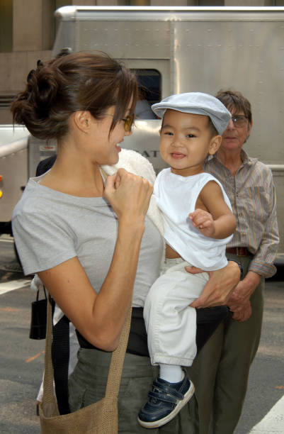 Angelia Jolie and Baby Sighting in New York City