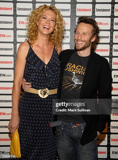 Jenna Elfman and Bodhi Elfman