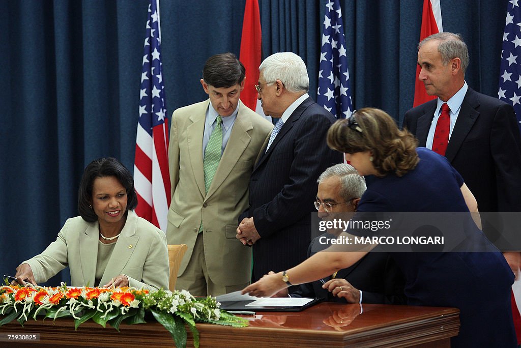 US Secretary of State Condoleezza Rice (