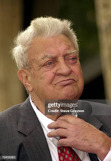 Rodney Rodney Dangerfield Honored With A Star On The Hollywood Walk Of Fame ...