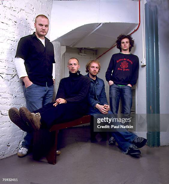 Coldplay on 11/30/01 in Chicago, Il.
