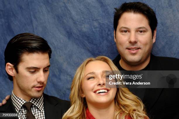 Milo Ventimiglia, Hayden Panettiere, Greg Grunberg