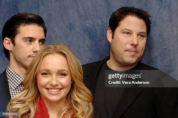 Milo Ventimiglia, Hayden Panettiere, Greg Grunberg