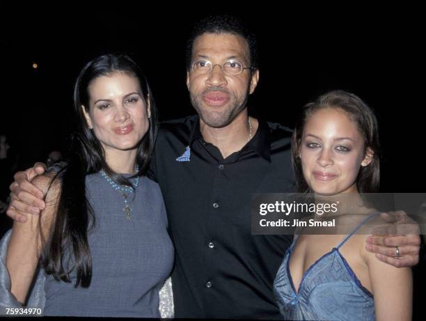 Diana Alexander, Lionel Richie, and Nicole Richie