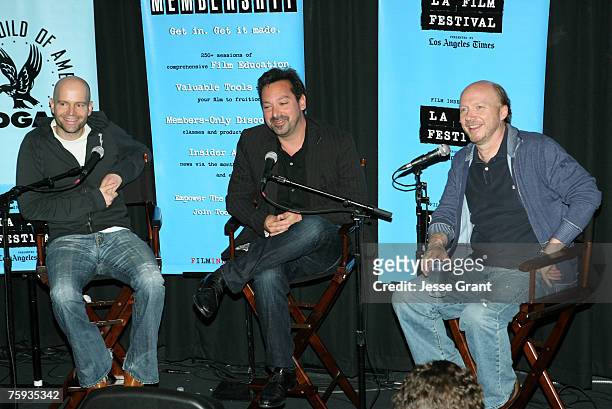 Marc Forster, James Mangold and Paul Haggis