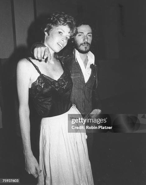 Darvin Rundgren Bruce Springsteen Singer and songwriter Bruce Springsteen and Karen Darvin circa 1975 ...