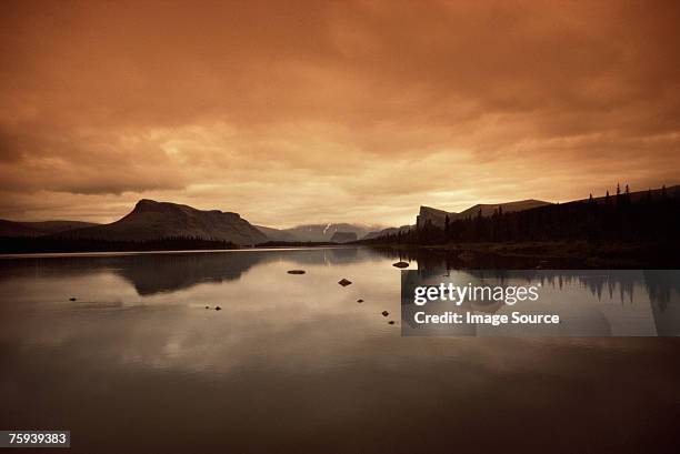 nationalpark rapa valley nationalpark sarek - nationalpark sarek stock-fotos und bilder