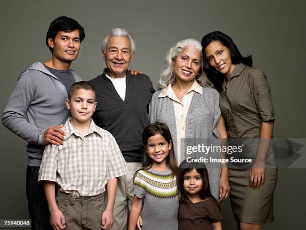 retrato de família - multi generation family photos imagens e fotografias de stock