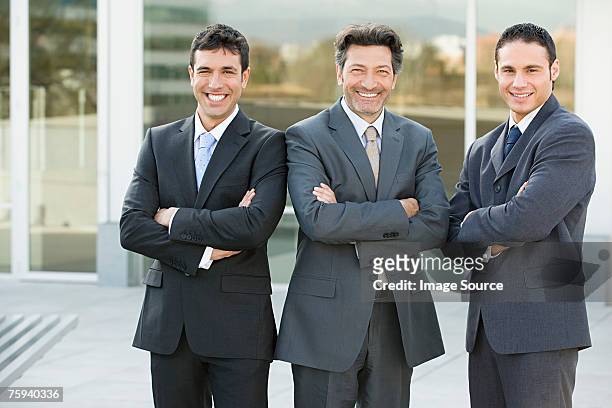 ビジネスマンのポートレート - three people ストックフォトと画像